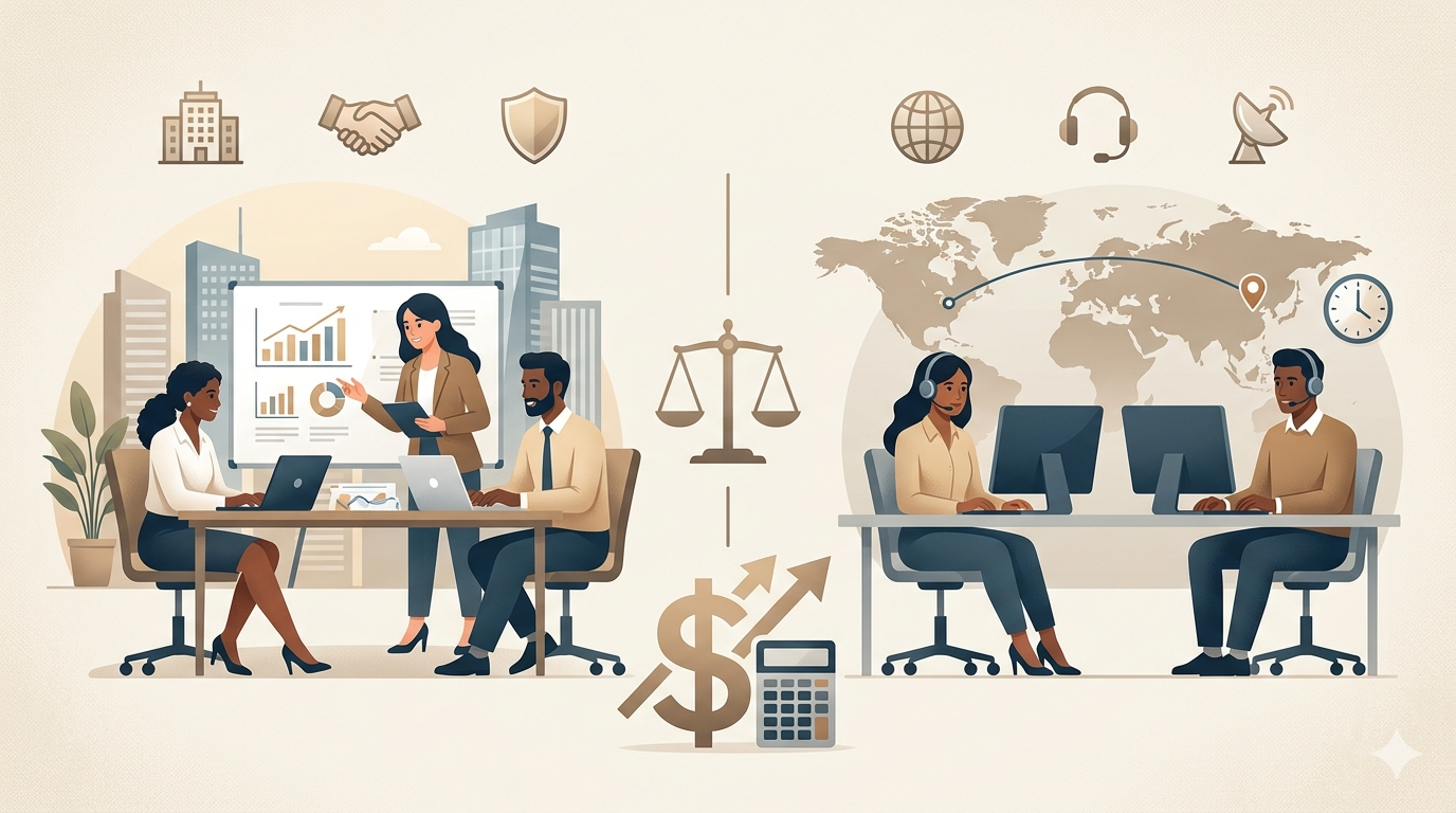 Internal Team vs Offshore Support: What Makes Financial Sense?