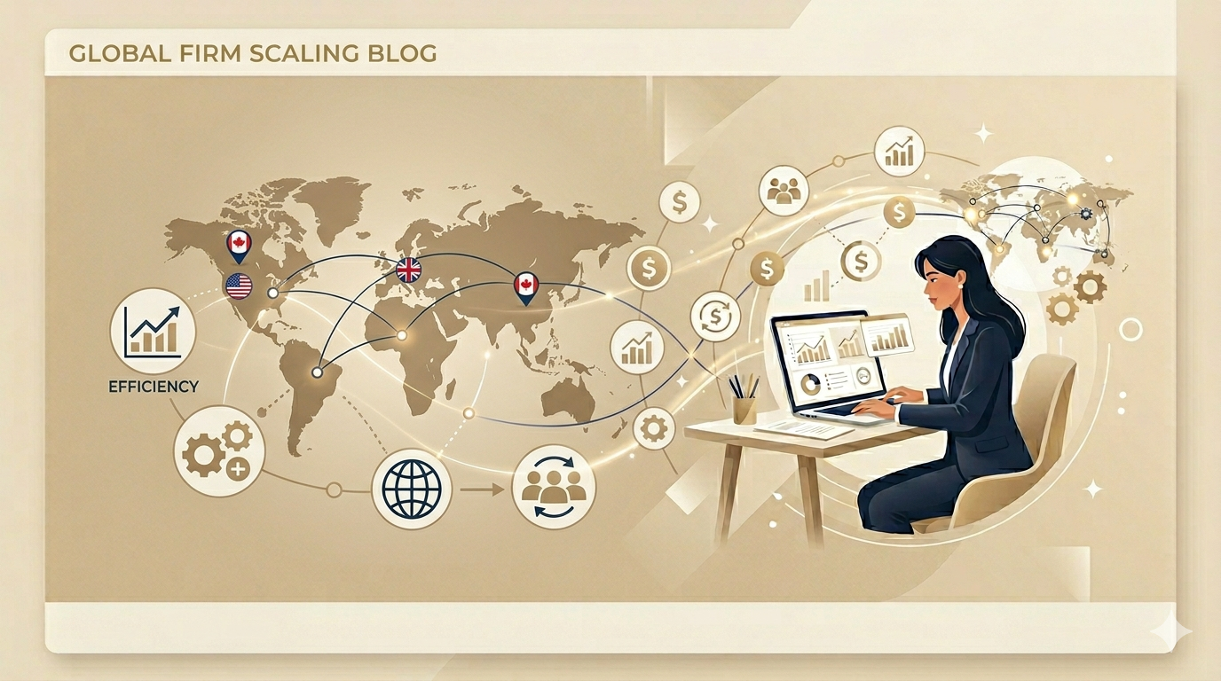 The Smart Way to Scale Your Firm Without Increasing Salary Costs in USA | UK | Canada